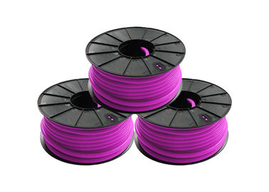 Purple Silicone Injected Neon Led Strip Light 10MM عرض جایگزین ضد آب شود