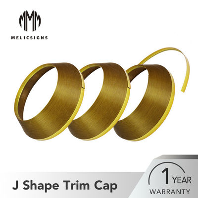 IP67 آلومینیوم طلایی رنگ 2.6 سانتیمتر عرض پلاستیکی کلاه پلاستیکی کلاه نامه اصلاح سرپوش مقاوم در برابر خوردگی