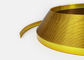 نوار پلاستیکی تزئینی پلاستیکی طلایی شکل J Lux 2.0 CM 35/45 متر با آلومینیوم