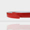 درپوش اصلاح نوار آلومینیومی تخت 0.6 / 0.8 میلی متر کانال پوشش دو طرفه قرمز رنگ
